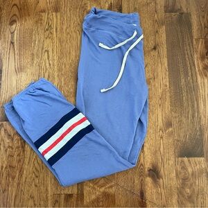 Sundry Lavender Joggers with Tricolor Stripe